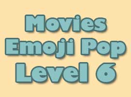 movies emoji pop level 6