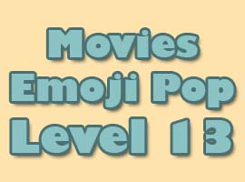 movies emoji pop level 13