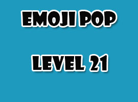 emoji pop level 21