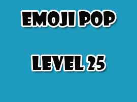 emoji pop level 25