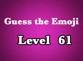 guess the emoji level 61