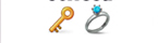 guess the emoji Level 56 Keyring