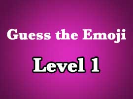 guess the emoji level 1