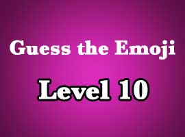 guess the emoji level 10