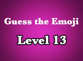 guess the emoji level 13