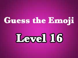 guess the emoji level 16