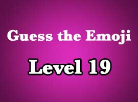 guess the emoji level 19
