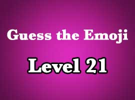 guess the emoji level 21