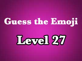 guess the emoji level 27