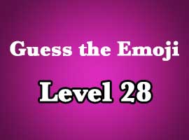 guess the emoji level 28