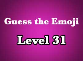 guess the emoji level 31