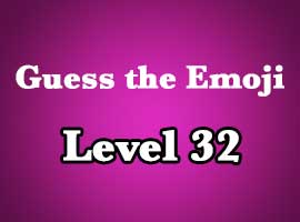 guess the emoji level 32