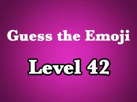 guess the emoji level 42