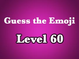guess the emoji level 60