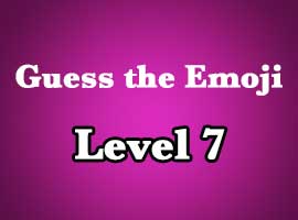 guess the emoji level 7