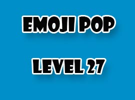 emoji pop level 27